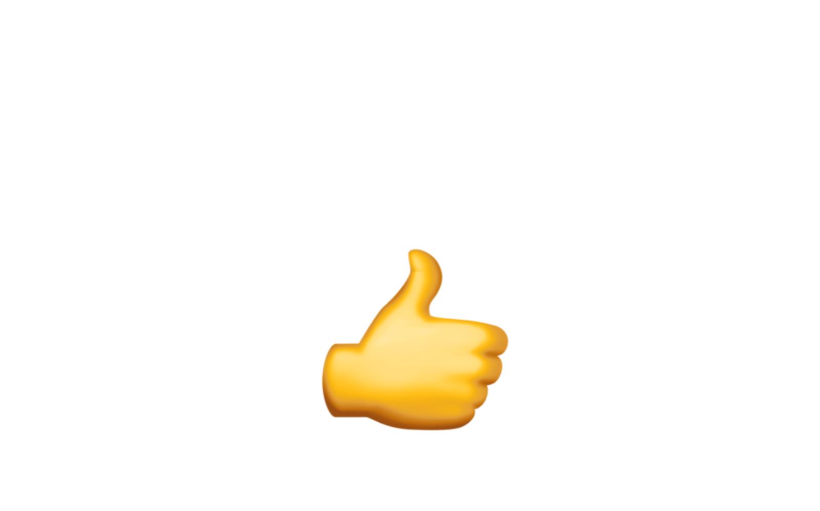 Thumbs up